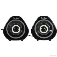 Exegate EX289680RUS Акустическая система 2.0 ExeGate Accord 210 (питание USB, 2х3Вт (6Вт RMS), 60-20000Гц, цвет черный, RGB подсветка)