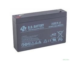 АКБ B.B. Battery HR 9-6 (6В 9Ач  ДхШхВ 151x34x94 мм, масса 1,4 кг) клеммы F2 АКБ B.B. Battery HR 9-6 (6В 9Ач  ДхШхВ 151x34x94 мм, масса 1,4 кг) клеммы F2