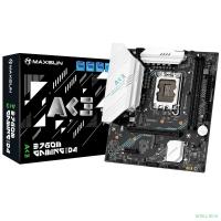 MAXSUN MS-B760M Gaming WIFI ACE (Socket 1700, mATX, 2*DDR5, VGA+ HDMI, 3*SATA3, 2*M.2, 1xPCI-E x16 /1xPCI-E x4, 2*USB 2.0, 4*USB 3.2 GEN1, LAN 1*1G,  Bluetooth,  Wi-Fi 802.11ax, RTL)