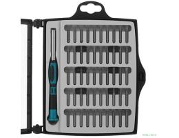 KRAFTOOL Precision-51 отвертка для точных работ со сменными битами 51 предм., [25691]