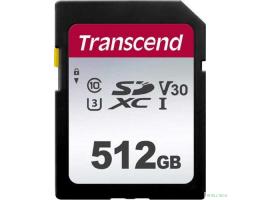 SecureDigital 512Gb Transcend TS512GSDC300S {SDXC Class 10, UHS-I U3}