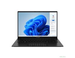 ASUS ZenBook 14 OLED UM3406HA-QD119 [90NB1271-M007D0] Black 14" {OLED Ryzen 7 8840HS/16384Mb/1024SSDGb/AMD Radeon/DOS + NumberPad; алюм корп; чехол; USB-RJ45}