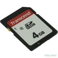 SecureDigital 4Gb Transcend TS4GSDC300S {SDHC Class 10}