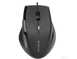 Defender Accura MM-362 [52362] {черный,6 кнопок, 800-1600 dpi}