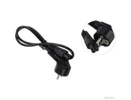 Exegate EP280678RUS Кабель питания ноутбуков ExeGate Power PC5-7,5P (Евровилка Schuko->С5) VDE-250V-3*0.5mm2, медь,  0.75м