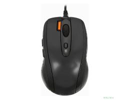 A-4Tech Мышь N-70FX(-1) (BLACK)  USB, 4+1 кл.-кн.,провод.мышь [627755]