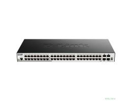 D-Link DGS-1510-52X/A2A PROJ Управляемый L2+ стекируемый коммутатор с 48 портами 10/100/1000Base-T и 4 портами 10GBase-X SFP+