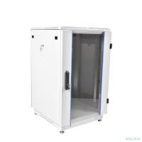 ЦМО Шкаф телекоммуникационный напольный 18U (600x800) дверь стекло (ШТК-М-18.6.8-1ААА) (2 коробки)
