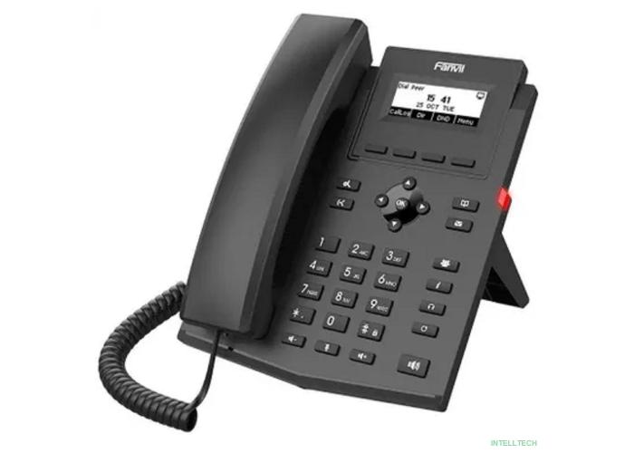 Fanvil X301W  c б/п черный SIP телефон
