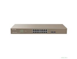 IP-COM G3318P-16-250W Управляемый PoE коммутатор с 16 Гигабитными портами PoE и 2 SFP порта