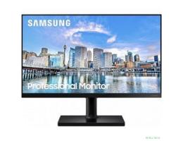 LCD Samsung 23.8" F24T450FQI Black с поворотом экрана {IPS 1920x1080 75Hz 4ms 178/178 250cd 1000:1 HDMI DisplayPort 2xUSB}