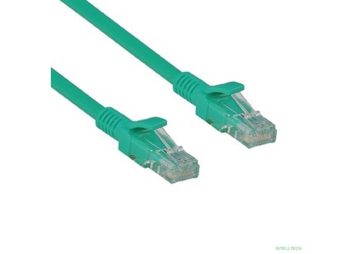 Exegate EX282033RUS Патч-корд UTP-RJ45-RJ45-5e-5M-GN, UTP, cat.5e, 5м, зеленый