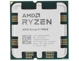 CPU AMD Ryzen 9 7900X OEM (100-000000589) {4,70GHz, Turbo 5,60GHz, RDNA 2 Graphics AM5}