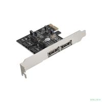 Exegate EX283707RUS Контроллер EXE-501 PCI-E 2.0, SATA3 6Gb/s, 2 int+2 ext (OEM)