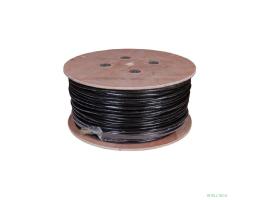 Rexant (01-1122-R) Кабель витая пара U/UTP, CAT 5е, PE, 25PR, 24AWG, OUTDOOR, SOLID, черный, 305м, РФ 