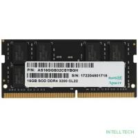 Apacer DDR4 16GB 3200MHz SO-DIMM (PC4-25600) CL22 1.2V ES.16G21.GSH 