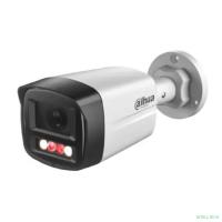 DAHUA DH-IPC-HFW1439TL1P-A-IL-0360B Уличная цилиндрическая IP-видеокамера SmartDualLight 4Мп, 1/2.9” CMOS, объектив 3.6мм, обнаружение людей, микрофон, ИК 30м, LED 20м, IP67, металл/пластик