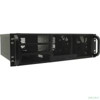 Procase RM338-B-0 Корпус 3U server case,3x5.25+8HDD,черный,без блока питания,глубина 380мм, MB CEB 12