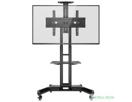 ONKRON TS1551 чёрная Для телевизоров диагональю 40"-70" Максимальная нагрузка: 45,5 кг VESA: 100x100, 100x200, 200x100, 200x200, 200x300, 200x400, 300x100, 300x200, 300x300, 300x400, 400x200, 400x300,