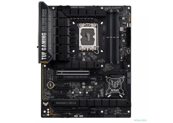 ASUS TUF GAMING Z790-PRO WIFI (Socket 1700, ATX, 4xDDR5(192GB), DP/HDMI, 1xPCIe 5.0x16/1xPCIe 4.0x16/1xPCIe 4.0x4/1xPCIe 3.0x16/1xPCIe 3.0, 2.5GbExLAN, Wi-Fi, 4xSATA 6Gb/s, 4xM.2, 2xType-C, 6xUSB 3.2)