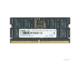 Память оперативная/ Foxline SODIMM 16GB 4800 DDR5 CL 40 FL4800D5S40-16G