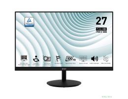 MSI PRO 27" MP271A {IPS 1920x1080 100Hz 1ms 1000:1 300cd 178/178 8bit(6bit+FRC) D-Sub HDMI1.4b DisplayPort1.2a 2x2W Tilt VESA}