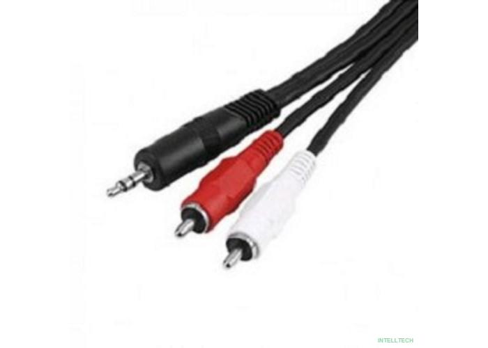 5bites AC35J2R-015M Кабель 3.5 Jack/M - 2*RCA/M,  1.5м, стерео