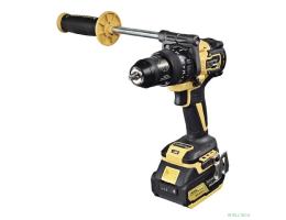 Дрель акк б/щ удар Hanskonner PLATINUM,18В,1BatterySystem,165Нм,1х4Ач,1х2Ач,кейс HS [HCD18165BLI]