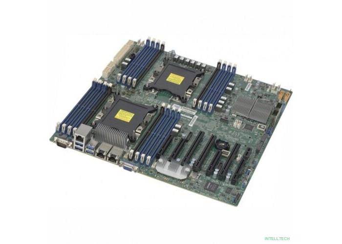 Supermicro MBD-X11DPH-I-B Серверная материнская плата C624 S3647 EATX BLK MBD-X11DPH-I-(B)