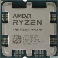 CPU AMD Ryzen 5 7600X3D OEM (100-000001721) {AM5, 4.1-4.7GHz, 6 cores/12 threads, 6Mb+96Mb, 65W, unlocked, Radeon 2200MHz}