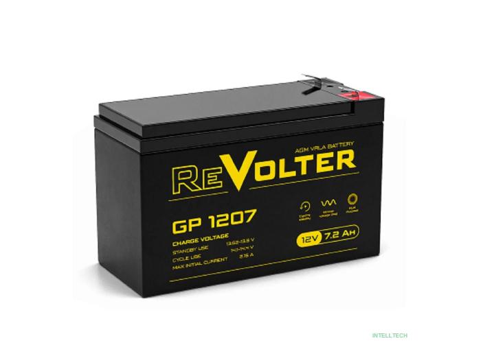 Revolter Аккумулятор GP 1207 (12B/7.2Ач)