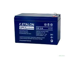 C.ETALON Аккумулятор CHR 12-9 (12 В 9 Ач,Нож F2 (Faston)) C.ETALON Аккумулятор CHR 12-9 (12 В 9 Ач,Нож F2 (Faston))