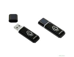 Smartbuy USB Drive 4Gb Glossy series Black SB4GBGS-K