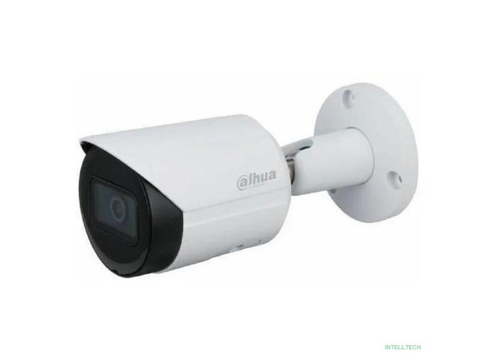 DAHUA DH-IPC-HFW2449SP-S-IL-0280B Уличная цилиндрическая IP-видеокамера Smart Dual Light с ИИ 4Мп, 1/2.9” CMOS, объектив 2.8мм, видеоаналитика, ИК до 30м, LED до 30м, IP67, корпус: металл
