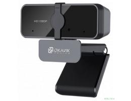 Оклик OK-C21FH черный 2Mpix (1920x1080) USB2.0 с микрофоном [1455507]