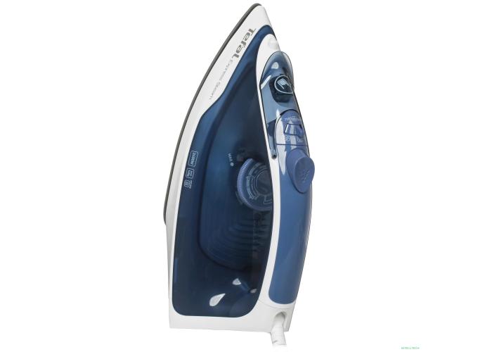 TEFAL FV2837E0 Утюг, 2400Вт, 190г, белый/синий