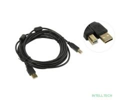 5bites UC5010-050A Проф. кабель EXPRESS USB2.0 / AM-BM / FERRITES / 5M / BLACK