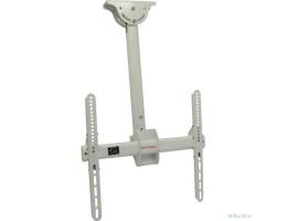 Кронштейн для телевизора Arm Media LCD-1800W, 26-65", потолочный, поворот и наклон, белый