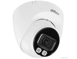 DAHUA DH-IPC-HDW2849TP-S-IL-0280B Уличная турельная IP-видеокамера SmartDualLight 8Мп, 1/2.7” CMOS, объектив 2.8мм, видеоаналитика, микрофон, ИК 30м, LED 30м, IP67, металл/пластик