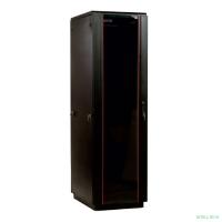 ЦМО Шкаф телекоммуникационный напольный 42U (800x1000) дверь стекло, цвет чёрный (3 коробки) ШТК-М-42.8.10-1ААА-9005