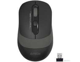 Мышь беспроводная A4Tech Fstyler FG10 , черный/серый , оптическая, 2000dpi , USB, 4 кнопки [1147564]