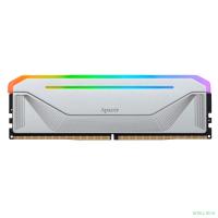 Оперативная память Apacer  DDR5  32GB  5600MHz DIMM NOX RGB White Gaming Memory (PC5-41600) CL40 1.25V (Retail) 2048*8  Heat Sink (Retail) 3 years (AH5U32G56C522NWAA-1)