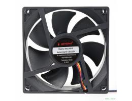 Gembird Вентилятор для корпуса 92x92x25, гидродинамический, 4 pin, провод 30 см (D9225HM-4)