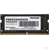 Модуль памяти для ноутбука SODIMM 8GB PC25600 DDR4 PSD48G320081S PATRIOT
