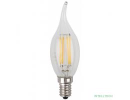 ЭРА Б0027944 Лампочка светодиодная F-LED BXS-7W-827-E14 Е14 / Е14 7Вт филамент свеча на ветру теплый белый свет 