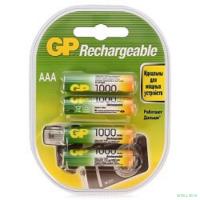 GP ReEnergy 100AAAHC AAA, емкость 1000 мАч (100AAAHCRGY-2CRCB4) (4 шт. в уп-ке) блистер