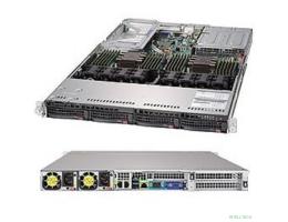 Supermicro SYS-6019U-TRT 1U, 2xLGA3647 (up to 205W), iC621 (X11DPU), 24xDDR4, up to 4x3.5 HDD, 2x10GbE, 2x750W, 2x PCIEx16, 1x PCIEx8 LP, 1x PCIEx8 internal LP