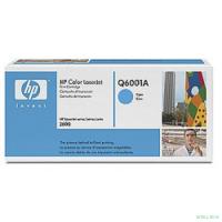 HP Q6001A Картридж ,Cyan{Color LaserJet 2600, Cyan, (2000стр.)}