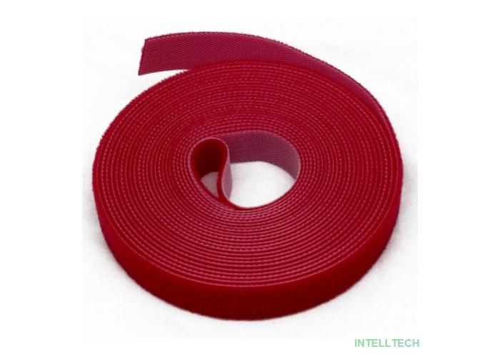 Hyperline WASNR-5x9-RD Лента (липучка) в рулоне, ширина 9 мм, длина 5 м, красная