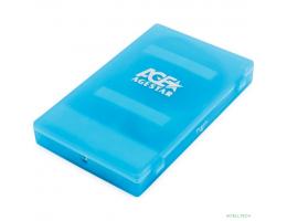 AgeStar SUBCP1 Внешний корпус 2.5" SATA HDD/SSD blue (USB2.0, пластик, безвинтовая конструкция) (SUBCP1 (BLUE))